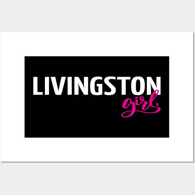 Livingston Girl Wall Art by ProjectX23Red